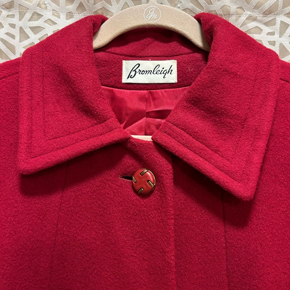 Vintage Bromleigh Winter Wool Coat - Picture 6 of 15